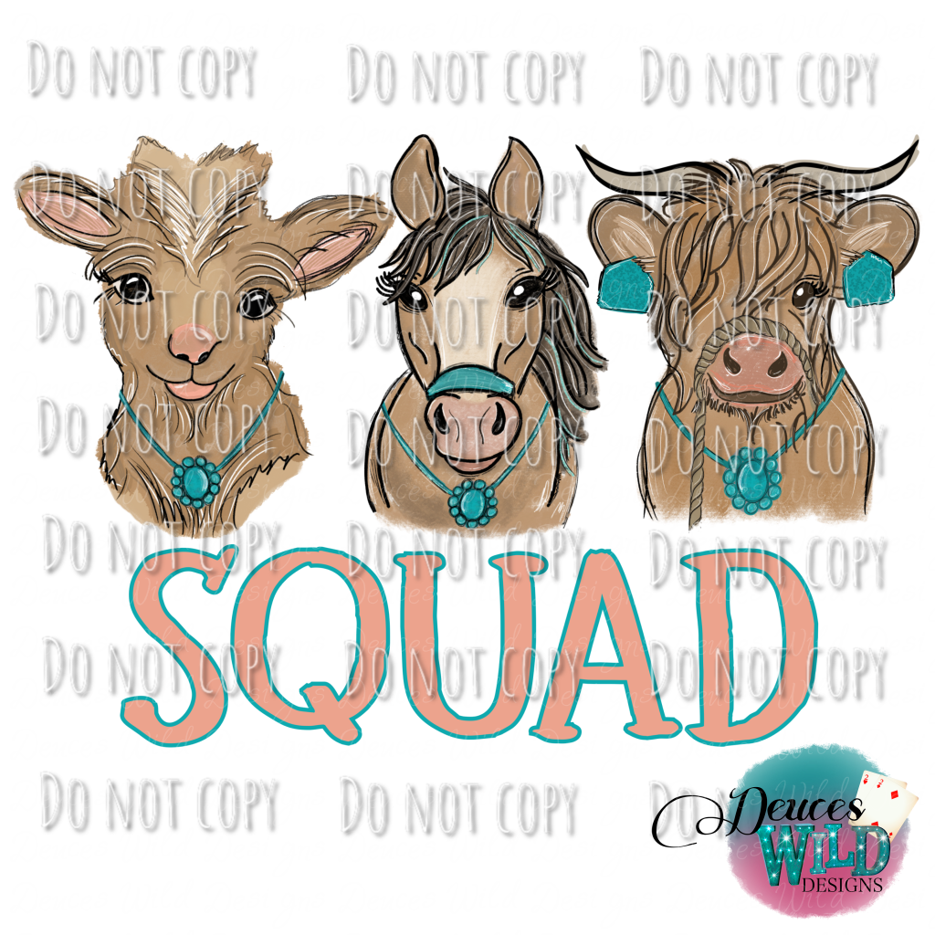 Animals Squad Design