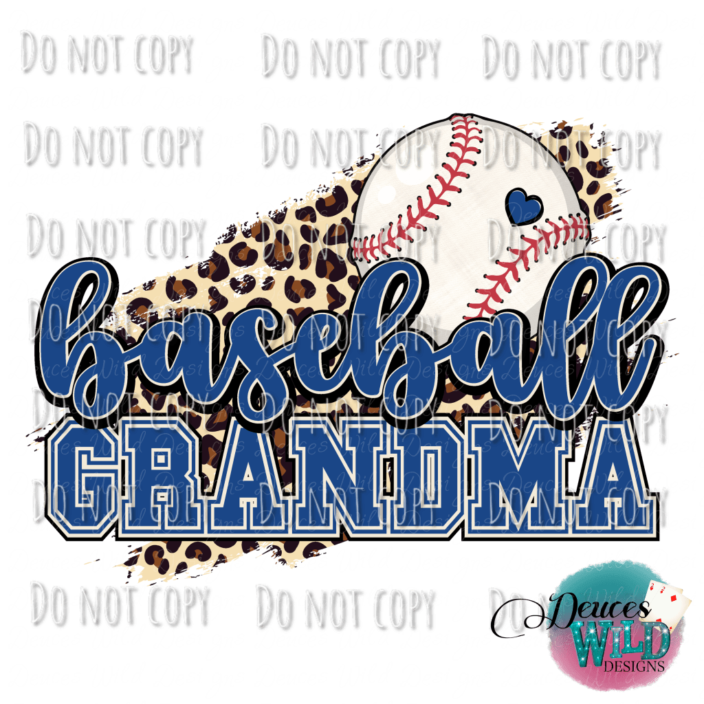 Baseball Grandma Design