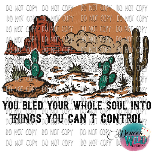 Bled Your Soul Desert Scene Design