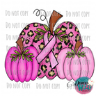 Breast Cancer Pumpkins Leopard As Pictured Design