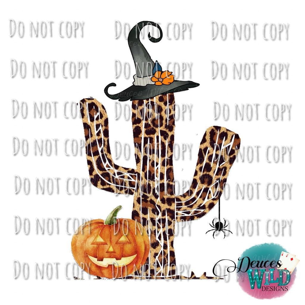 Cactus Halloween Design