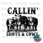 Callin Shots & Cows Design