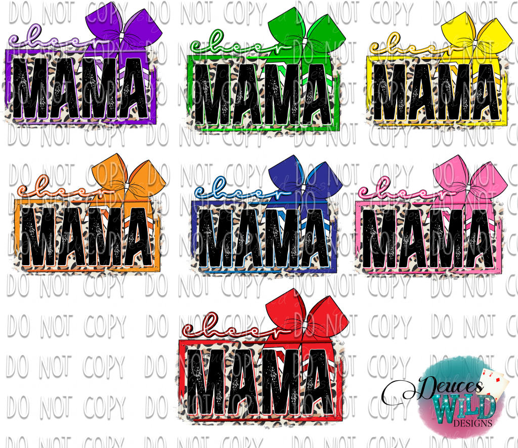 Cheer Mama Green Design