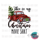 Christmas Movie Shirt Design