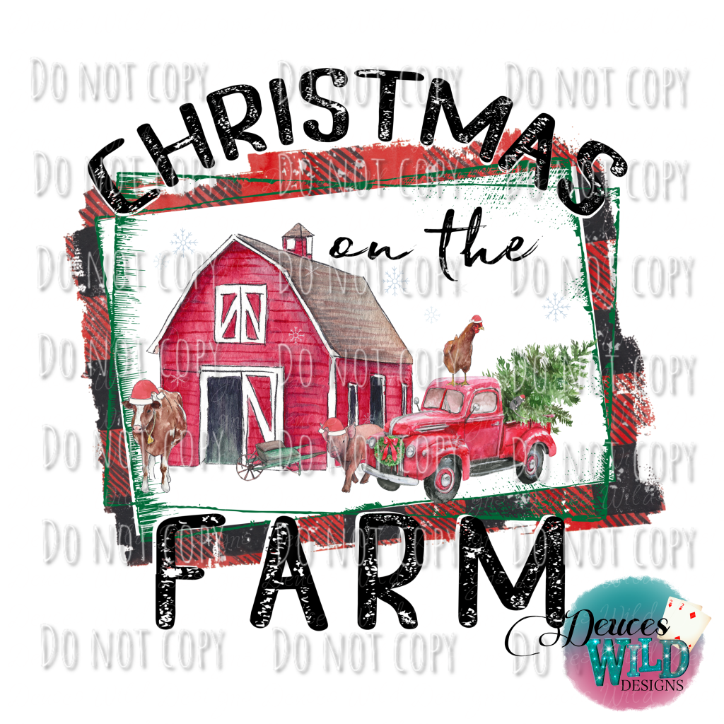 Christmas On The Farm Design