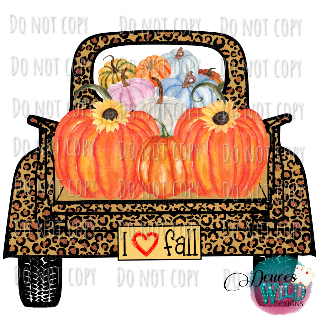 Fall Pumpkin Truck Design