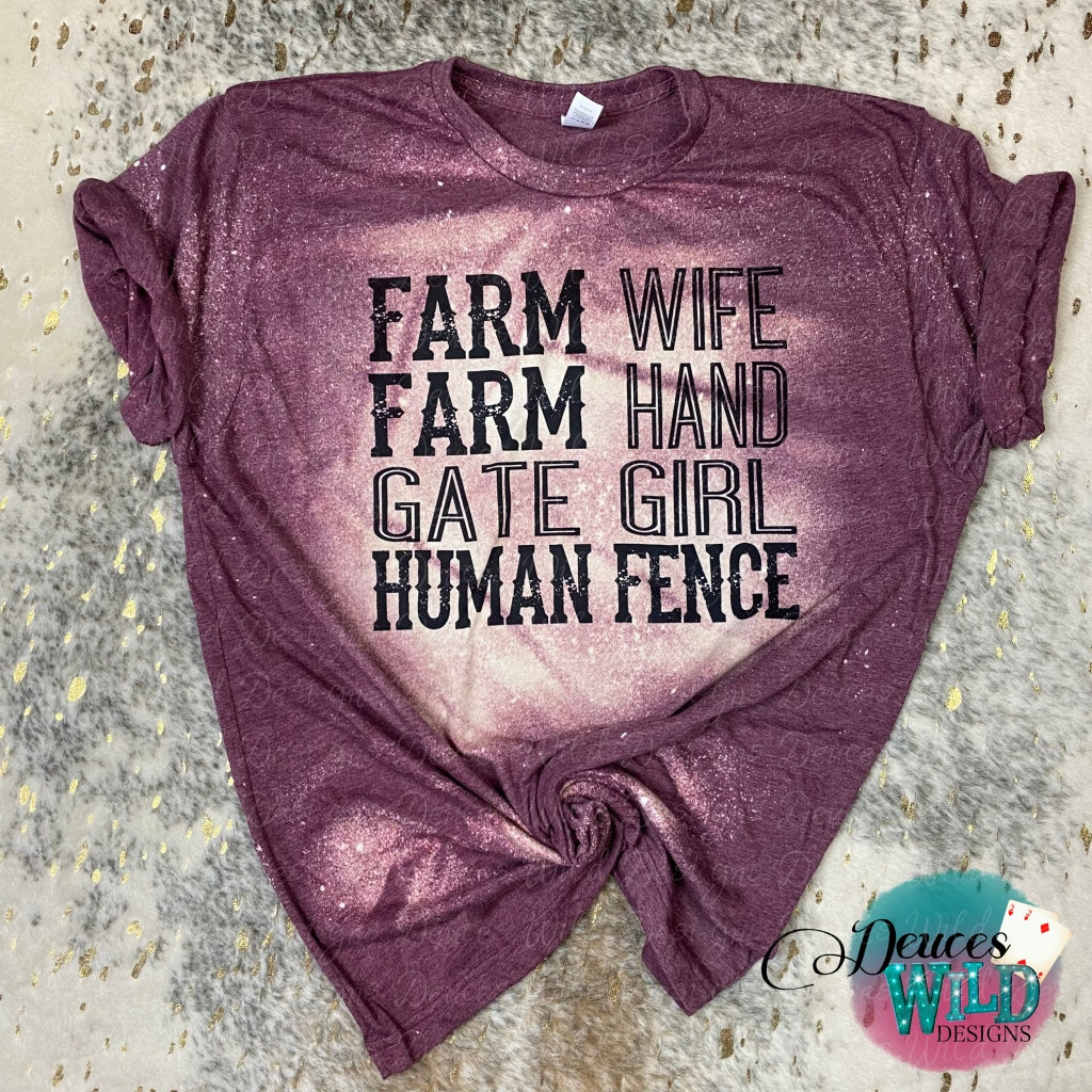 Farm Wife Hand Gate Girl Human Fence Design