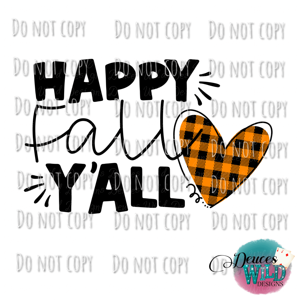 Happy Fall Yall Design