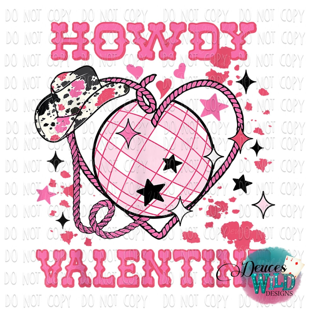 Howdy Valentine Design