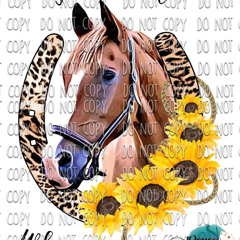 Just A Girl Who Loves Horses Design