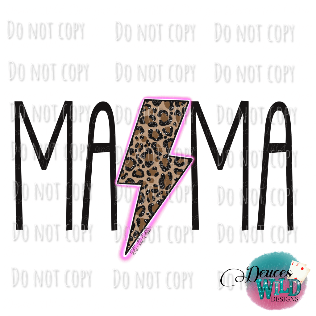 Mama Lighting Strike (Version 2) Design