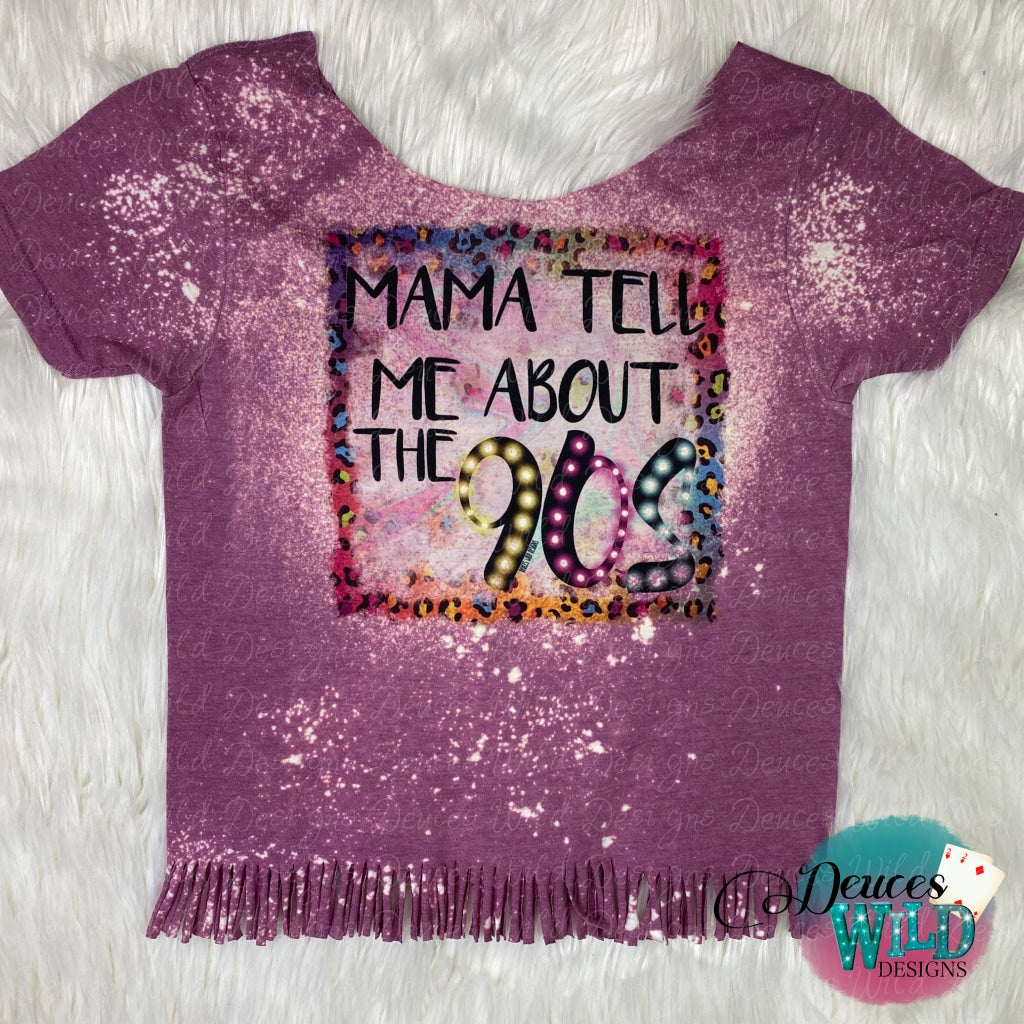 Mama Tell About The 90S (Glow Version) Design