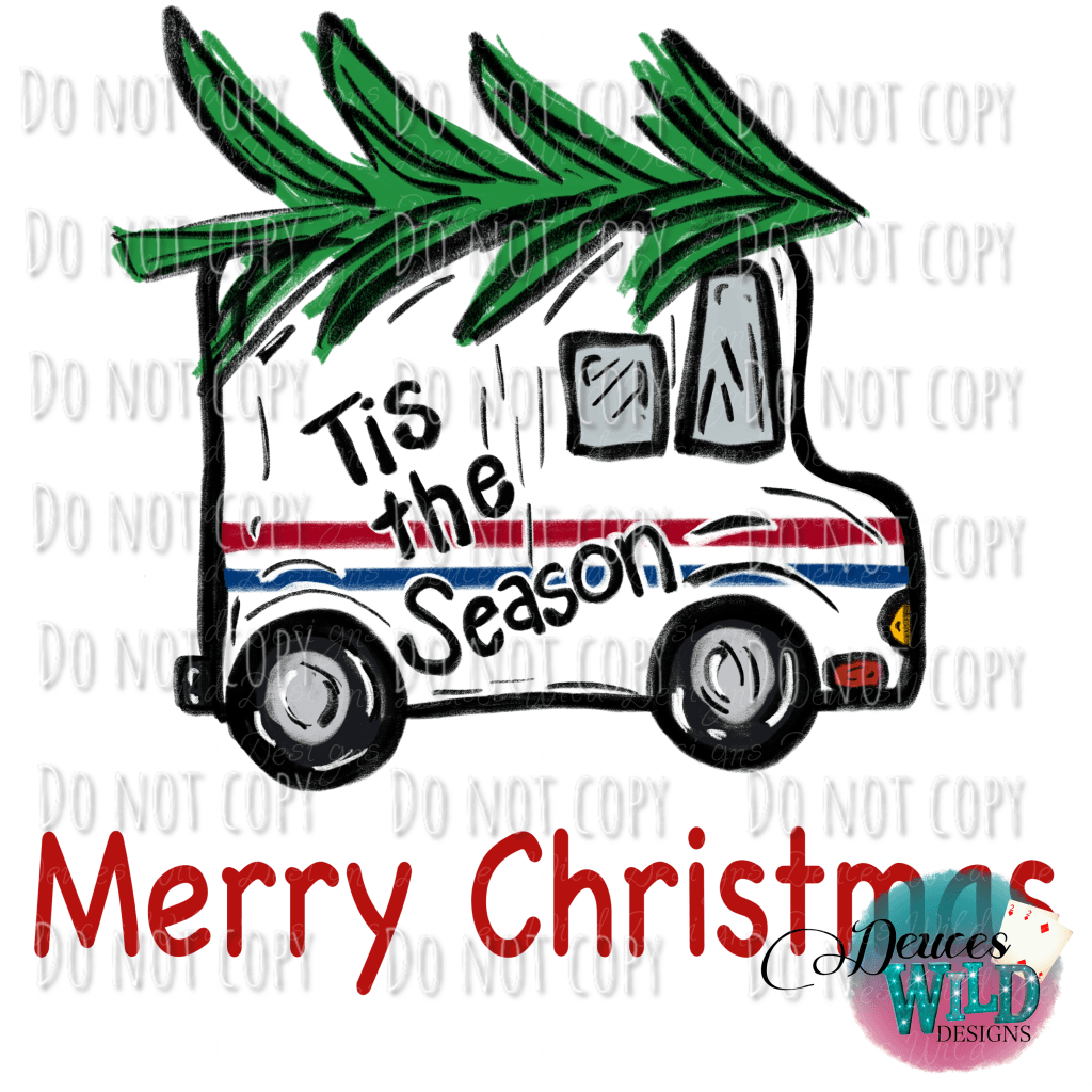 Merry Christmas Postal Design