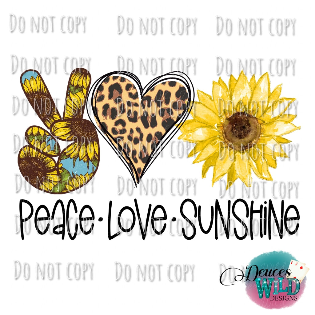 Peace Love Sunshine Design
