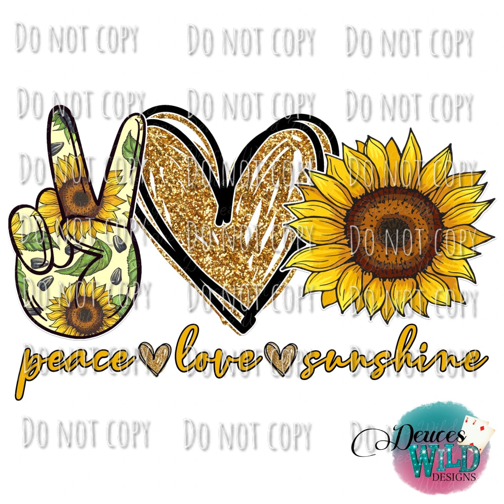 Peace Love Sunshine Design