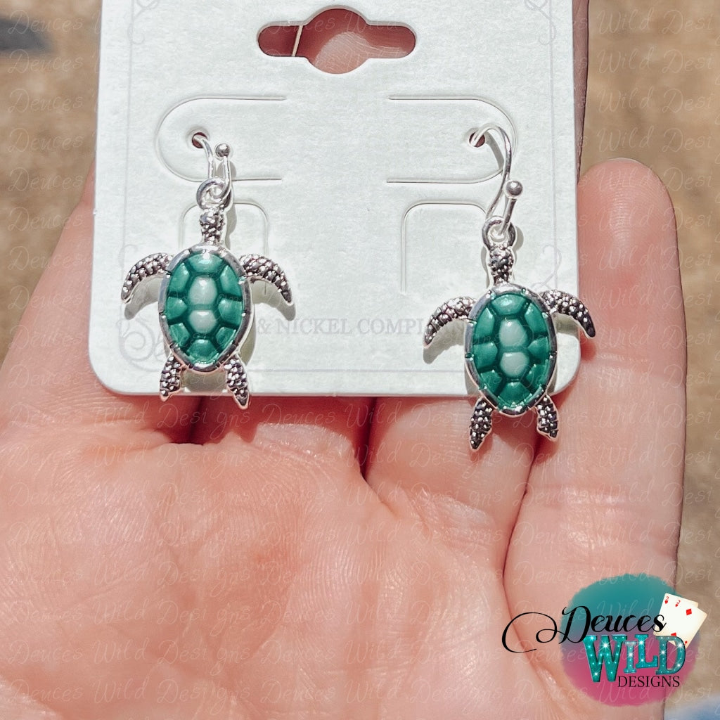 Sea Turtle Earrings Jewelry