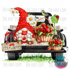Strawberry Gnome Truck Design