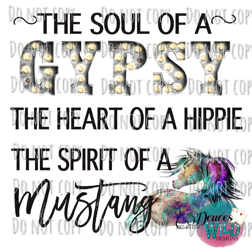 The Soul Of A Gypsy Version 1 Design