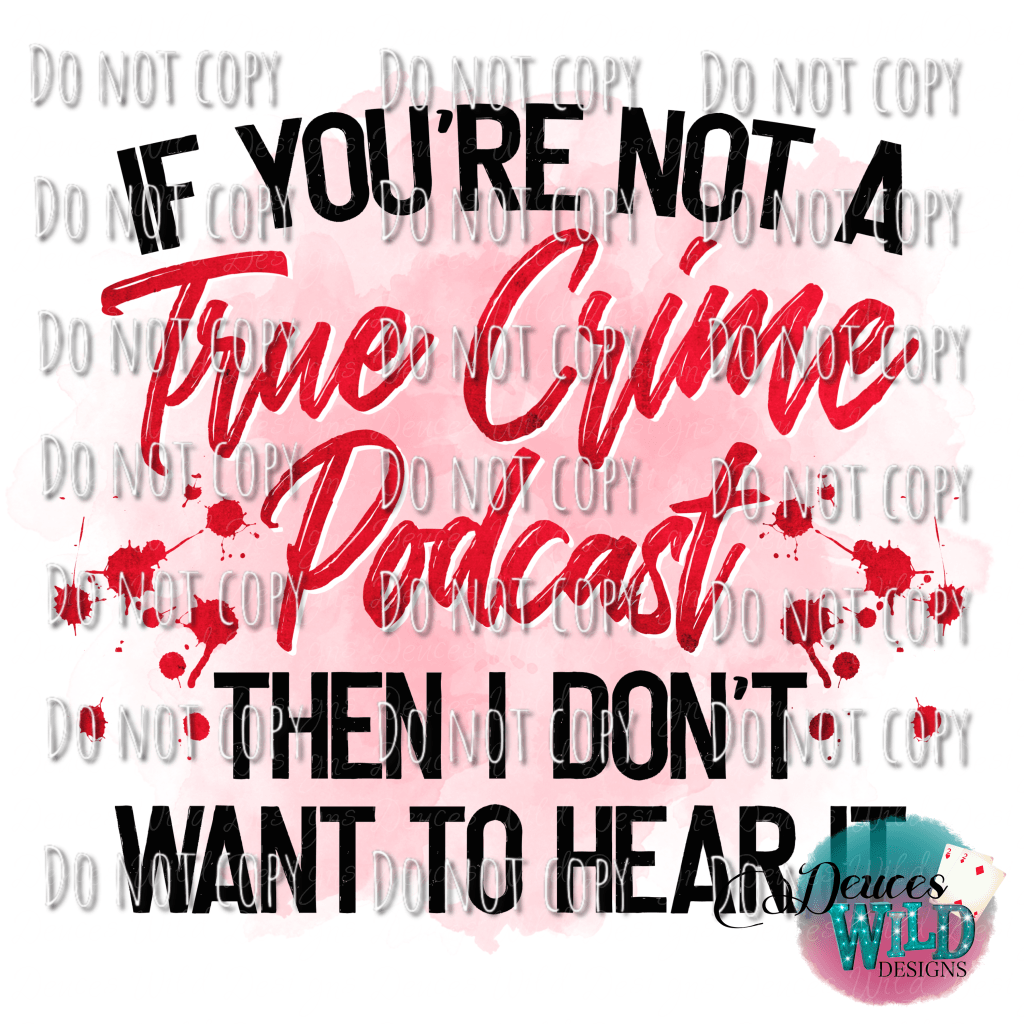 True Crime Podcast Design