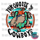 Turquoise & Cowboys Design