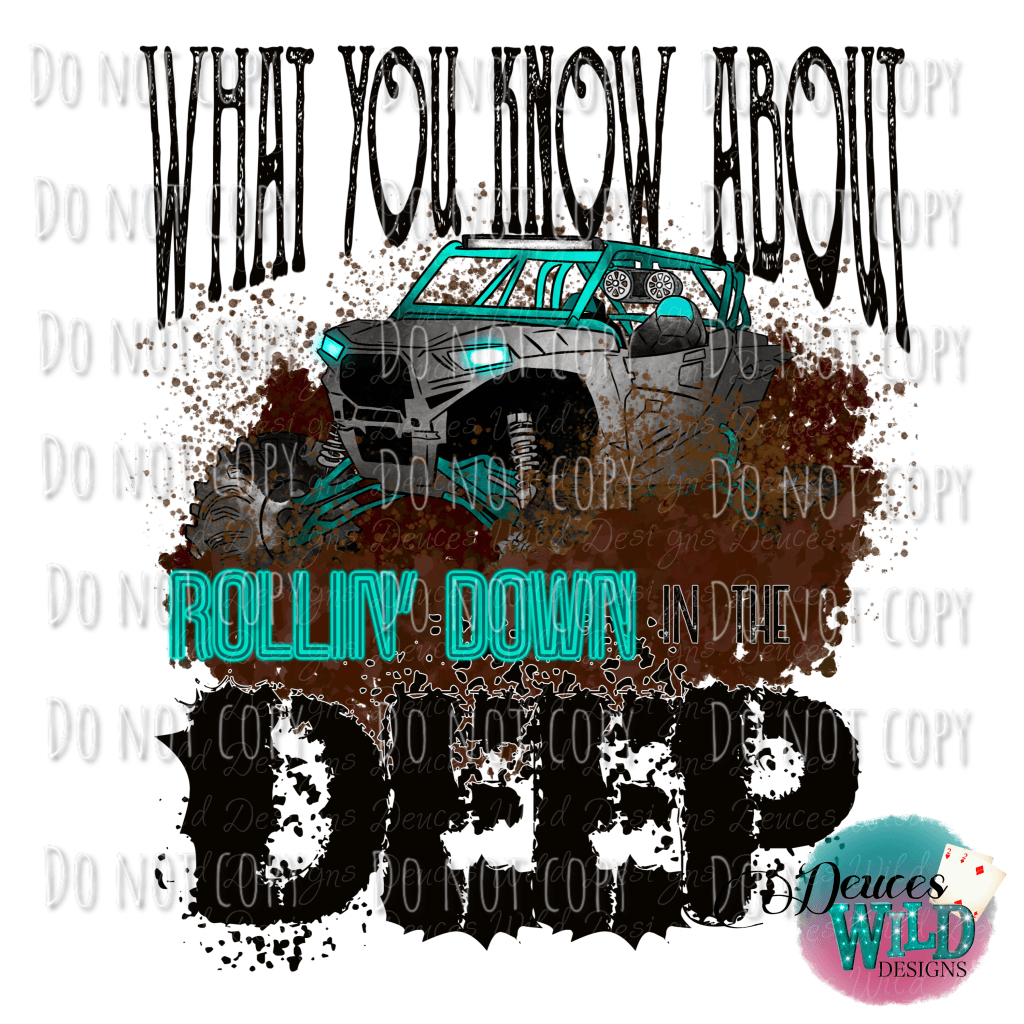 What You Know About Rollin Down In The Deep Design