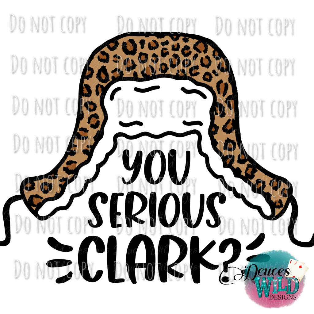 You Serious Clark Leopard Design
