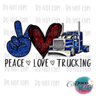 Peace Love Trucking Design